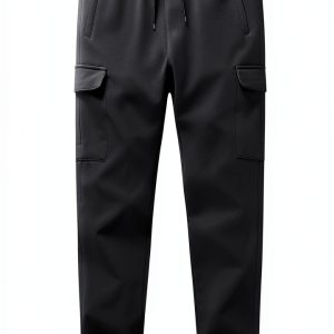 Adventure Kids Boys Winter Snow Pants Water Repellent Softshell Lined-0