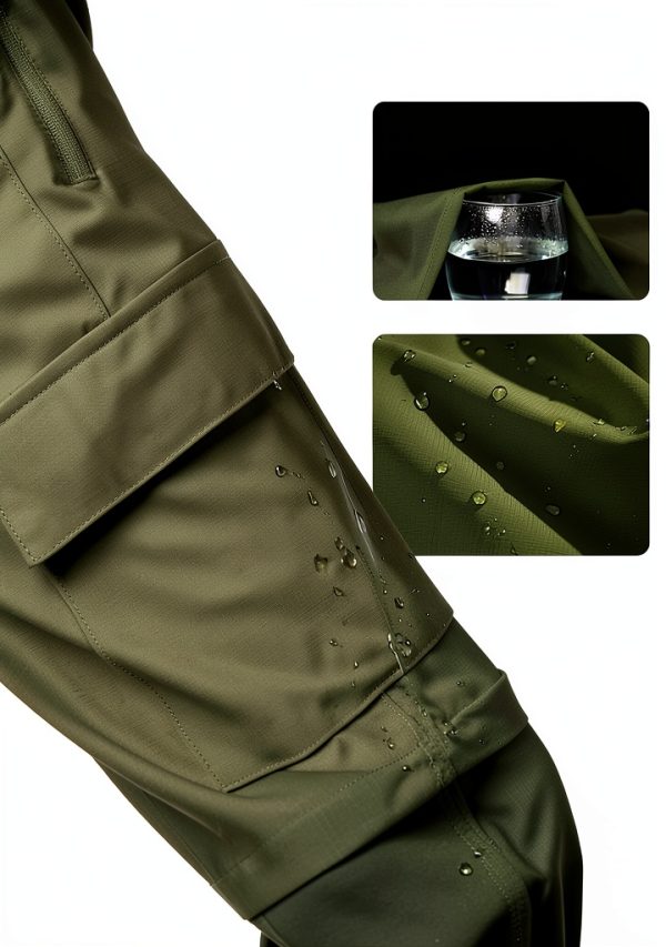 Girls' Hiking Pants - Khaki, X-Small-3
