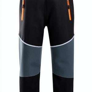 Boys Softshell Pants 25009 Weather‑Resistant Outdoor Trousers-0