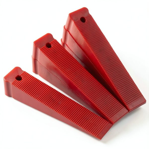 Red Plastic Composite Shims XIYAOXI – Extreme Load, Never Rot, 6‑Pack-0
