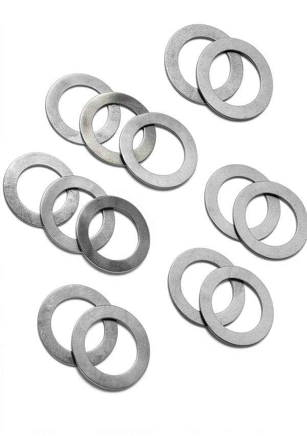 1/2x28 Barrel Shim Kit TACSHIM 304 Stainless Steel 14-Pack Set-5