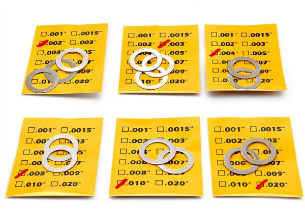1/2x28 Barrel Shim Kit TACSHIM 304 Stainless Steel 14-Pack Set-1