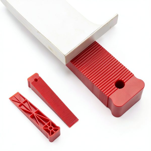 Red Plastic Composite Shims XIYAOXI – Extreme Load, Never Rot, 6‑Pack-4