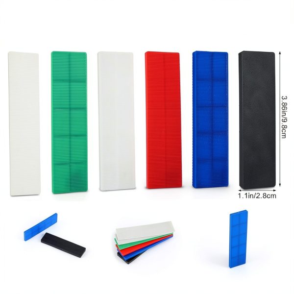 Plastic Flat Shims 120pcs Limbeuuu Multi Color Assorted Sizes-1