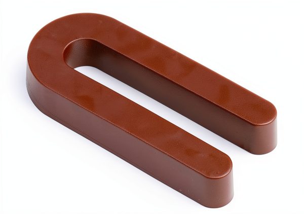3-1/2" Plastic Horseshoe Shim Glazelock – Brown Polystyrene, 250 pcs-0