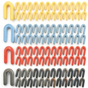 Horseshoe Shims Color‑Coded Plastic Shims by 2 MULE TEAM 1/16‑1/4-0