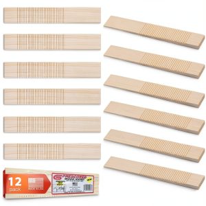 Prescored Wood Shims 8 Inch Glazelock Professional Shim Stock 12-0